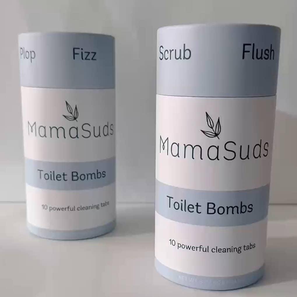 Toilet Bomb Cleaning Tabs | Non-toxic Toilet Cleaner