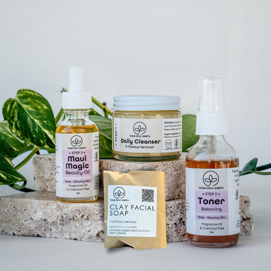 Handmade, organic skincare works!