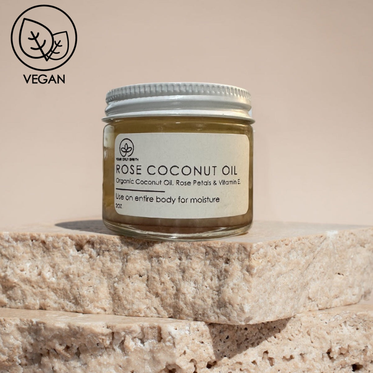 Rose Coconut Oil