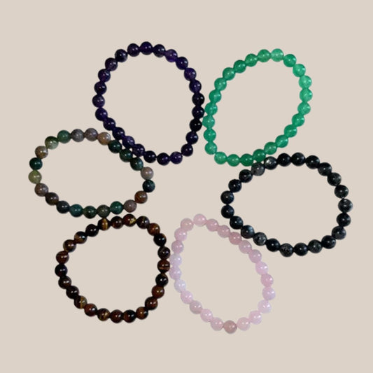 Gemstone Stretchy Bracelet